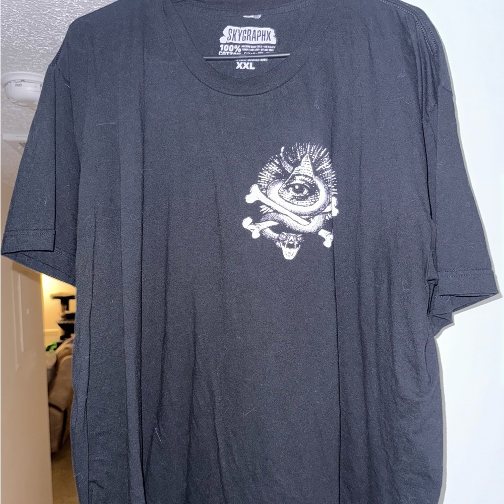 Black Don’t Tread on Me Graphic T-Shirt for Men